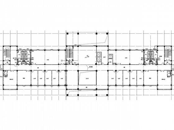 二类高层钢筋混凝土结构办公楼科研楼综合楼水施图纸（多功能厅） - 1