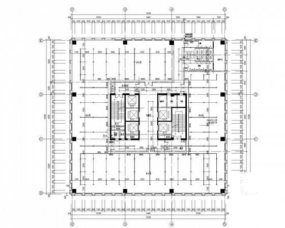 25层钢筋混凝土结构一类高层办公楼给排消防CAD施工图纸 - 1