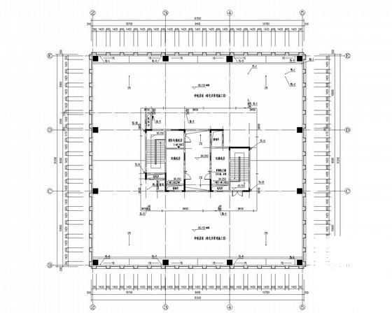 25层钢筋混凝土结构一类高层办公楼给排消防CAD施工图纸 - 3