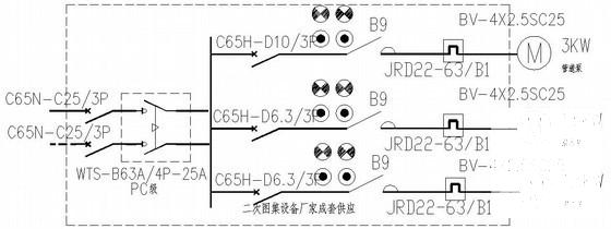 22层一类高层住宅楼电气图纸（第三类防雷）(火灾自动报警) - 3