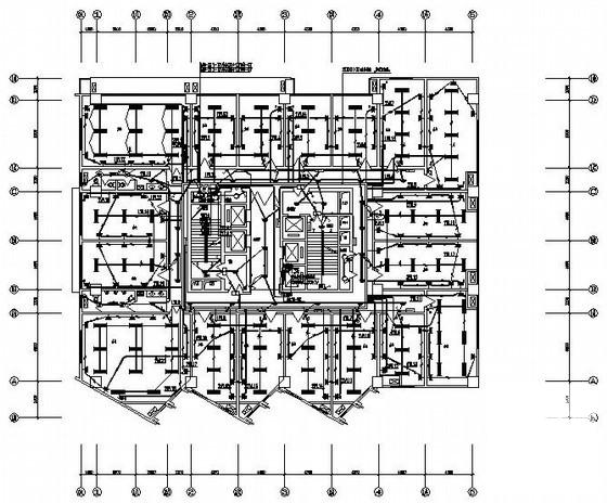 24层钢筋混凝土结构一类高层住宅综合楼强电CAD图纸 - 3
