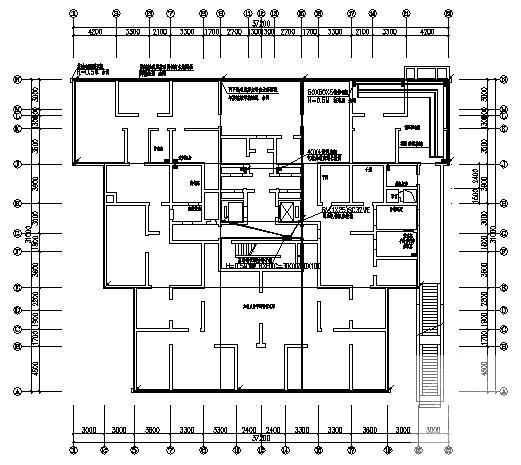 上30层住宅楼建筑电气CAD施工图纸（一类高层） - 4