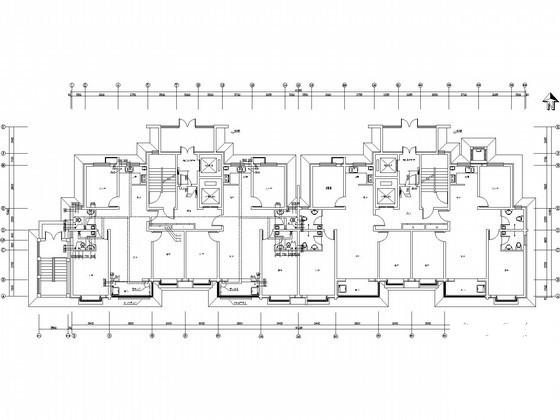 18层住宅楼给排水及暖通施工图纸（同层排水）(消火栓系统图) - 2