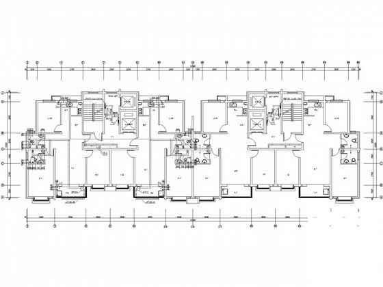 18层住宅楼给排水及暖通施工图纸（同层排水）(消火栓系统图) - 3