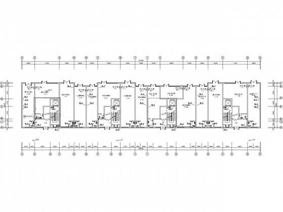 11层商住楼给排水及暖通图纸(平面布置图) - 1