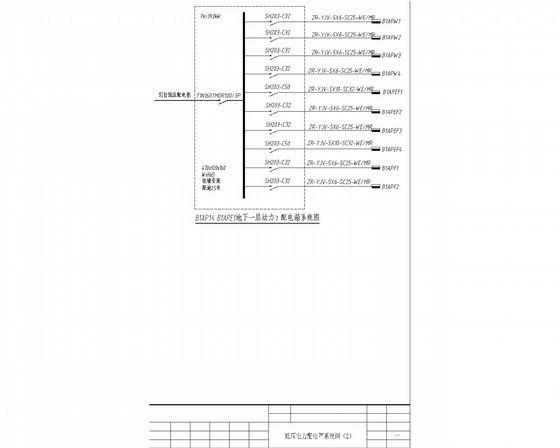 23层商住楼强弱电CAD施工图纸（一类高层） - 3