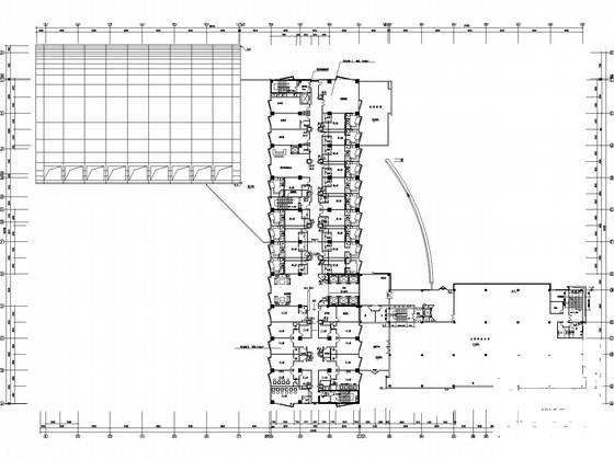 22层酒店给排水图纸(地下室平面图) - 3