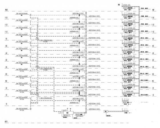[14层酒店综合楼强弱电CAD施工图纸（人防，一类高层）(火灾自动报警) - 3