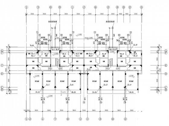6层单元式住宅楼给排水CAD图纸 - 2