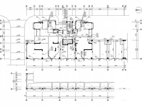新建18层商业住宅楼给排水设计CAD图纸（虹吸雨水） - 1