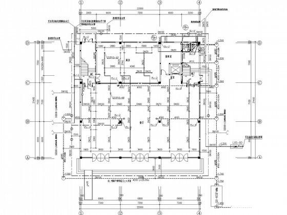9层商业综合楼给排水CAD图纸 - 1