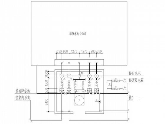 3层豪华大酒店给排水CAD施工图纸(室内消火栓) - 3