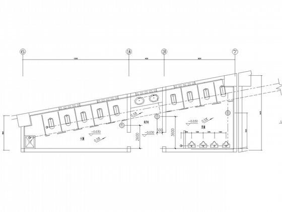 3层大型超市建筑给排水CAD施工图纸(泵房管道系统图) - 3
