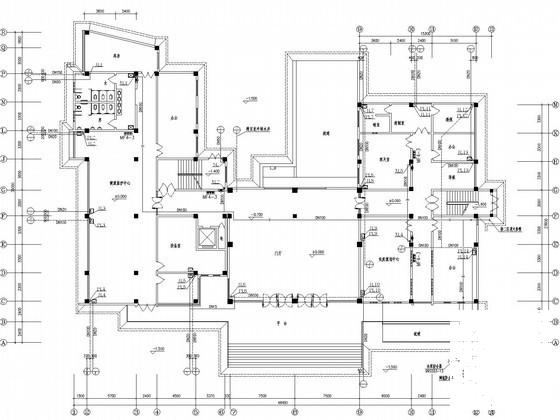 5层市级疾控中心业务楼给排水CAD施工图纸(室内消火栓) - 1