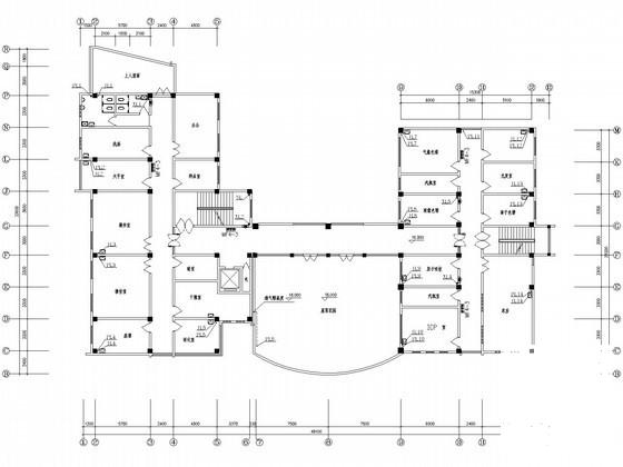 5层市级疾控中心业务楼给排水CAD施工图纸(室内消火栓) - 2