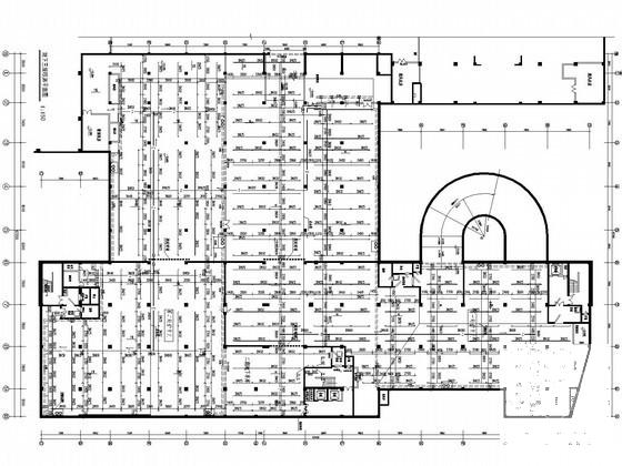 4层购物广场建筑给排水CAD施工图纸 - 1