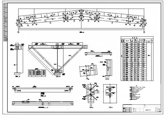 单层混合结构起重机厂新厂房结构设计图纸（条形基础，7度抗震）(平面布置图) - 3