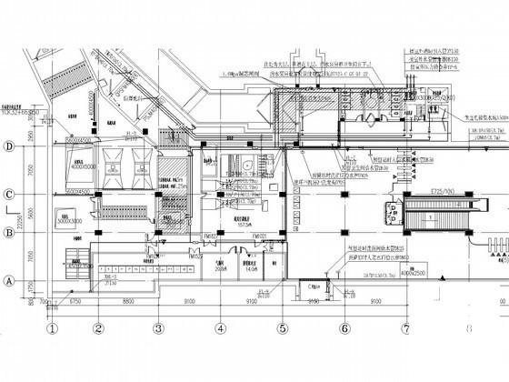 地铁线工程大型站点给排水初步设计图纸（设计说明书） - 1