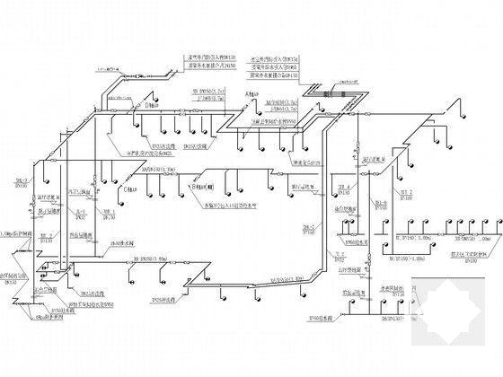 地铁线工程大型站点给排水初步设计图纸（设计说明书） - 4