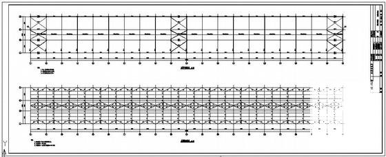 14米跨局部2层门式钢架厂房结构设计图纸（独立基础） - 4