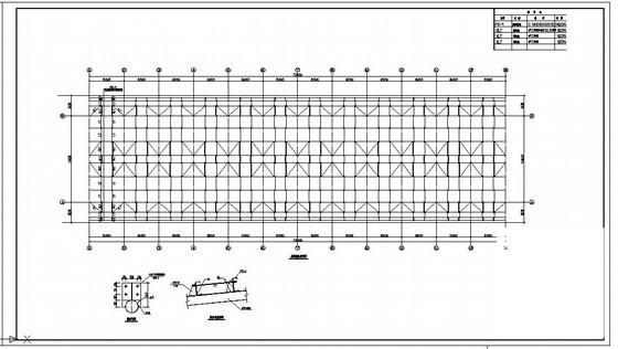 24米两连跨圆弧单层门式钢架厂房结构设计CAD图纸 - 3