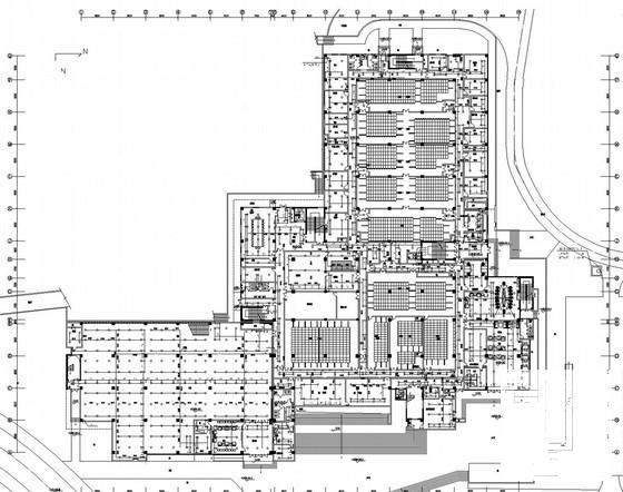 5层大学教学示范楼给排水CAD施工图纸 - 1