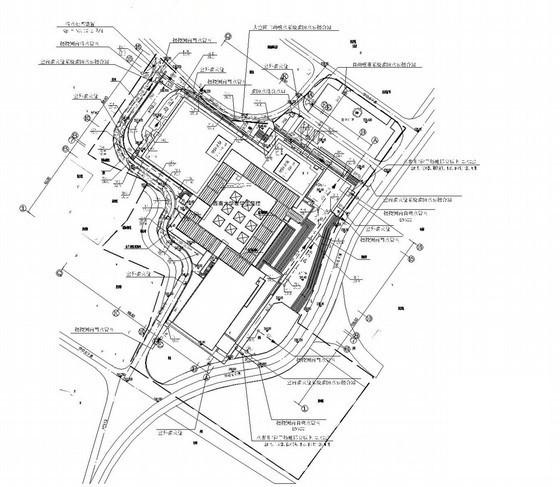 5层大学教学示范楼给排水CAD施工图纸 - 3