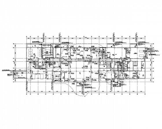 5层主厂房给排水消防设计CAD施工图纸(室内消火栓系统) - 1