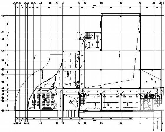 地上5层学校实验楼电气CAD图纸（高24.6米）(公共建筑) - 1