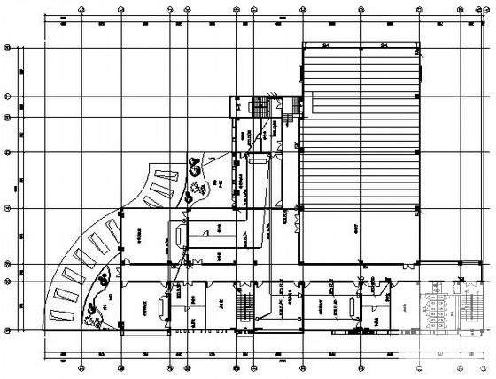 地上5层学校实验楼电气CAD图纸（高24.6米）(公共建筑) - 3