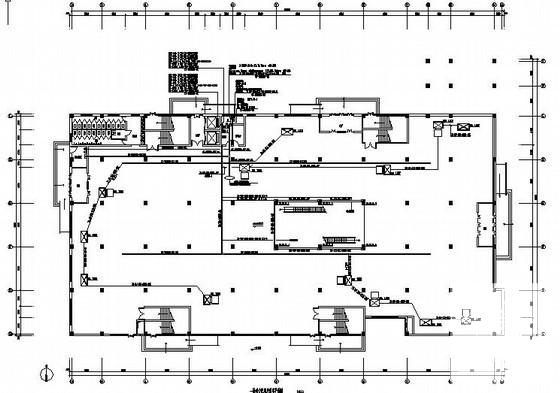 地上4层商场电气CAD图纸（车库）(火灾自动报警) - 3