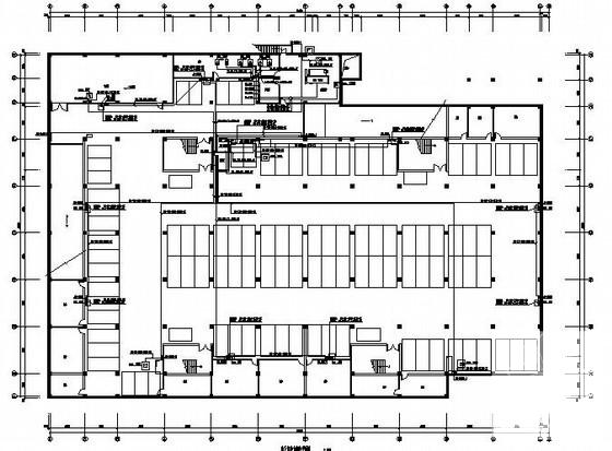 地上4层商场电气CAD图纸（车库）(火灾自动报警) - 4