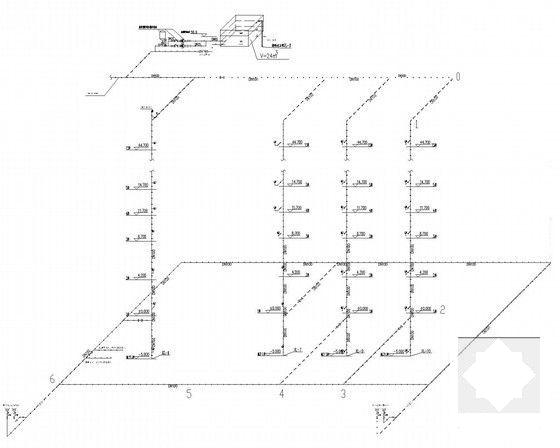 15层商住楼建筑给排水设计(自动喷淋系统图) - 4
