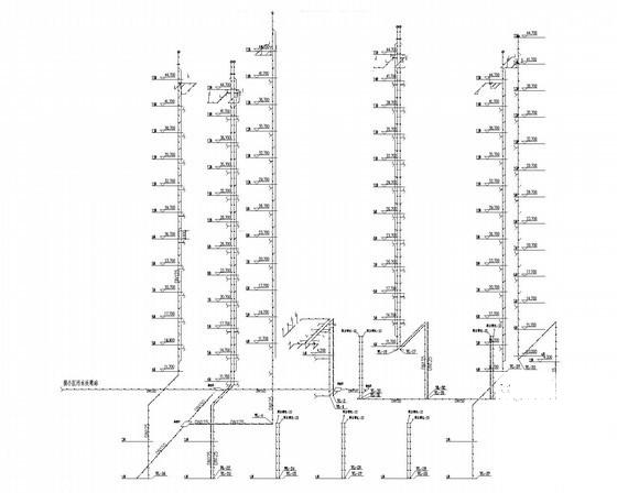 15层商住楼建筑给排水设计(自动喷淋系统图) - 5