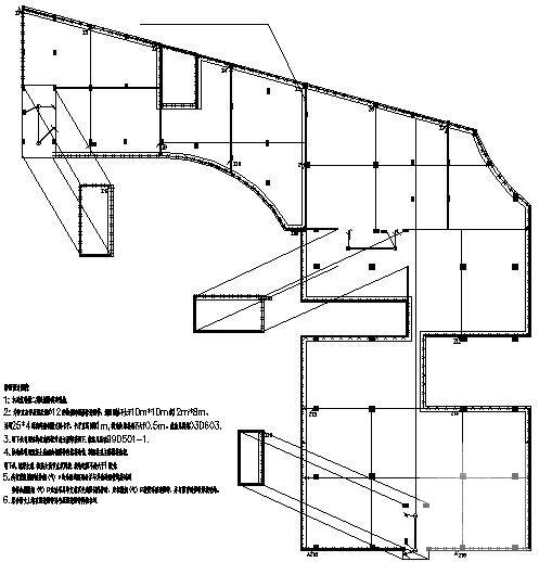 上4层水果市场电气CAD施工图纸（三级负荷）(消防设计说明) - 3