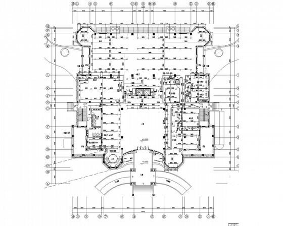 4层住宅楼给排水消防CAD施工图纸（游泳池半地下） - 2