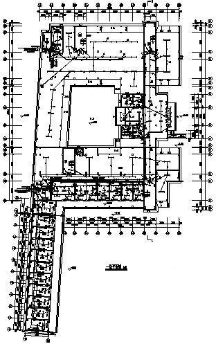 6层学院宿舍楼电气CAD施工图纸 - 2