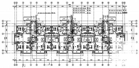 上11层钢筋混凝土结构住宅楼电气CAD施工图纸 - 1