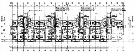 上11层钢筋混凝土结构住宅楼电气CAD施工图纸 - 3