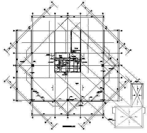 上20层八角楼工程电气CAD施工图纸（二级负荷） - 3
