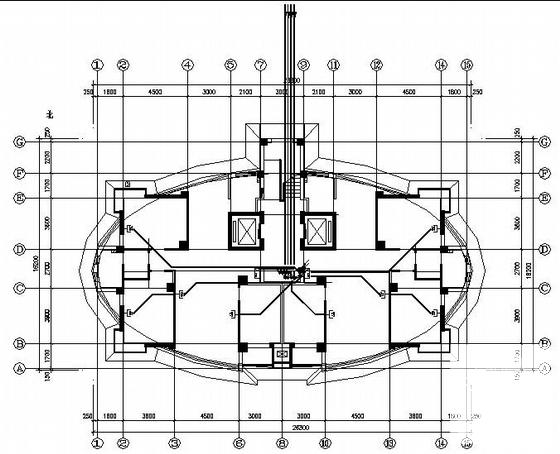 18层钢筋混凝土结构住宅楼电气CAD施工图纸 - 1