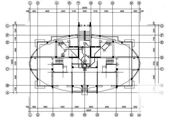 18层钢筋混凝土结构住宅楼电气CAD施工图纸 - 3