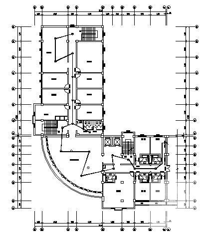 4层办公楼电气CAD施工图纸 - 2