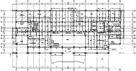 8层医院综合楼给排水消防CAD施工图纸 - 1