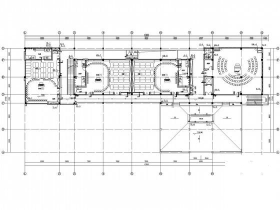 4层幼儿园建筑给排水CAD施工图纸 - 2