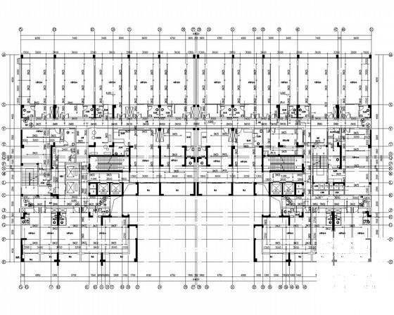 27层商住楼给排水消防CAD施工图纸 - 1