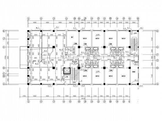 9层综合楼建筑给排水CAD图纸 - 1