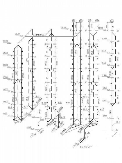 9层综合楼建筑给排水CAD图纸 - 4