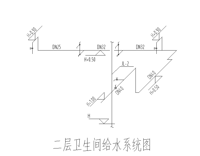 医院压氧舱及污水处理站给排水消防CAD施工图纸 - 1