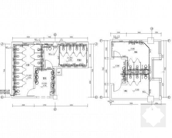 一类高层商用建筑给排水消防CAD施工图纸 - 4